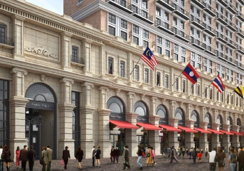 Empire City Overall Concept - Colonial Facade