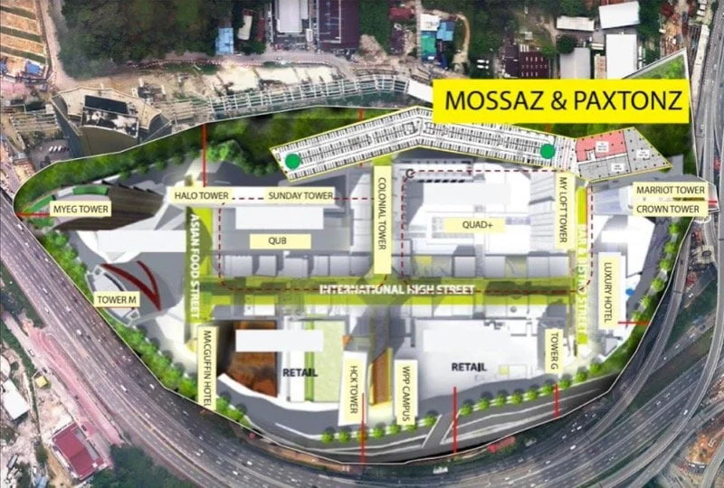 Empire City Site Map