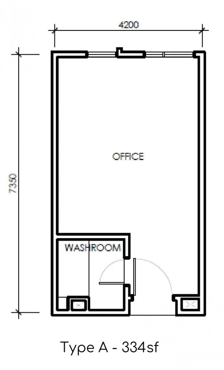 Type A1 Floor Plan @ Paxtonz Empire City