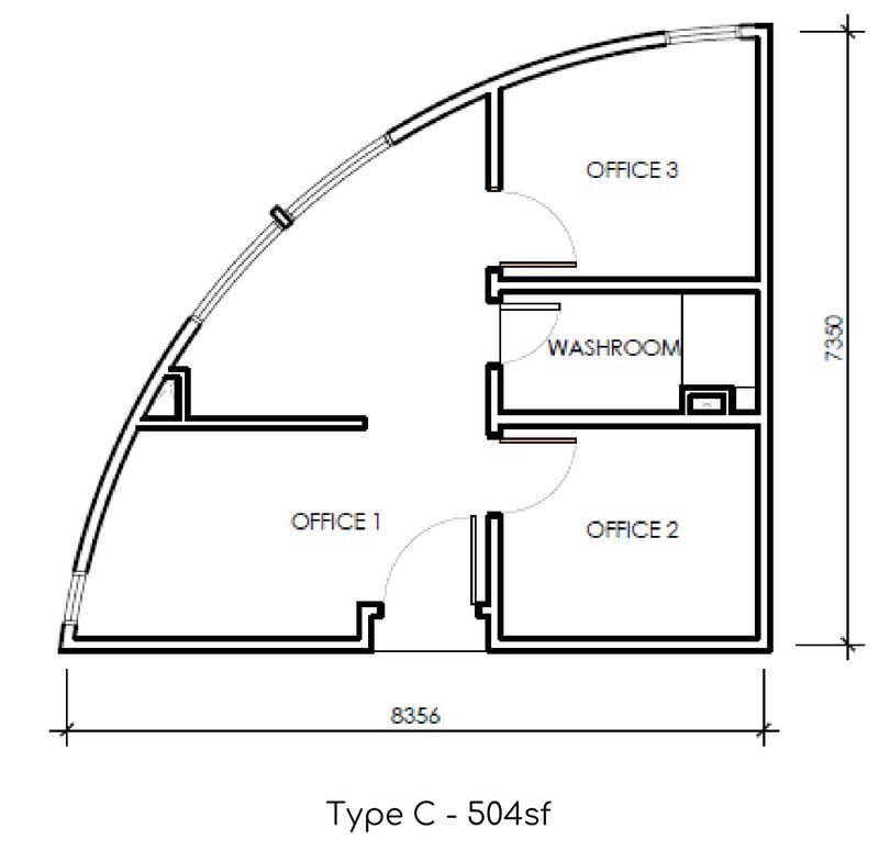 Type C Floor Plan @ Paxtonz Empire City